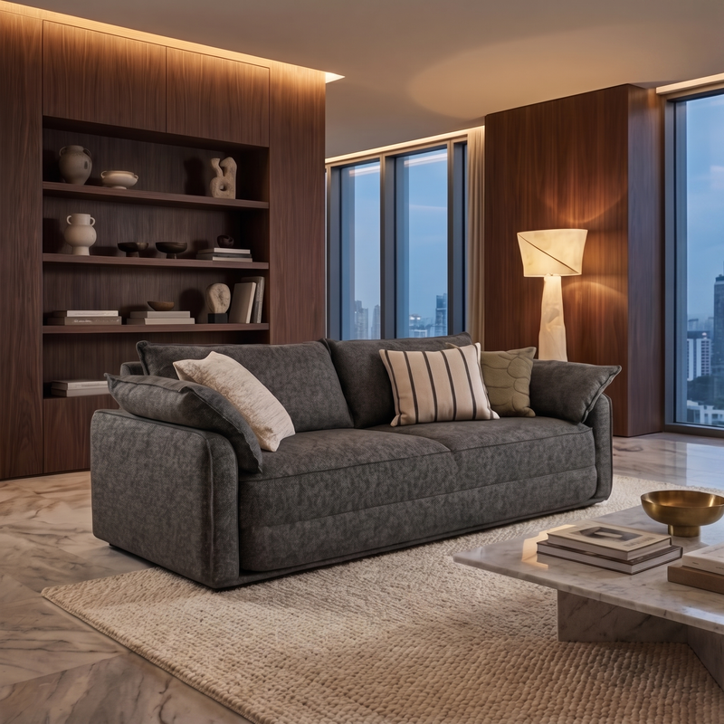 Aurora Velvet Sofa