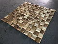 Weave Cube Wood Mosaic Wall Panel