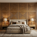Hyde Modern Grooved Wall Panel