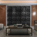 Diamond Fever Square 3D Leather Wall Panel