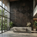 Hyde Modern Grooved Wall Panel