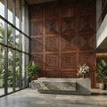 Hyde Modern Grooved Wall Panel