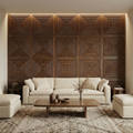 Hyde Modern Grooved Wall Panel