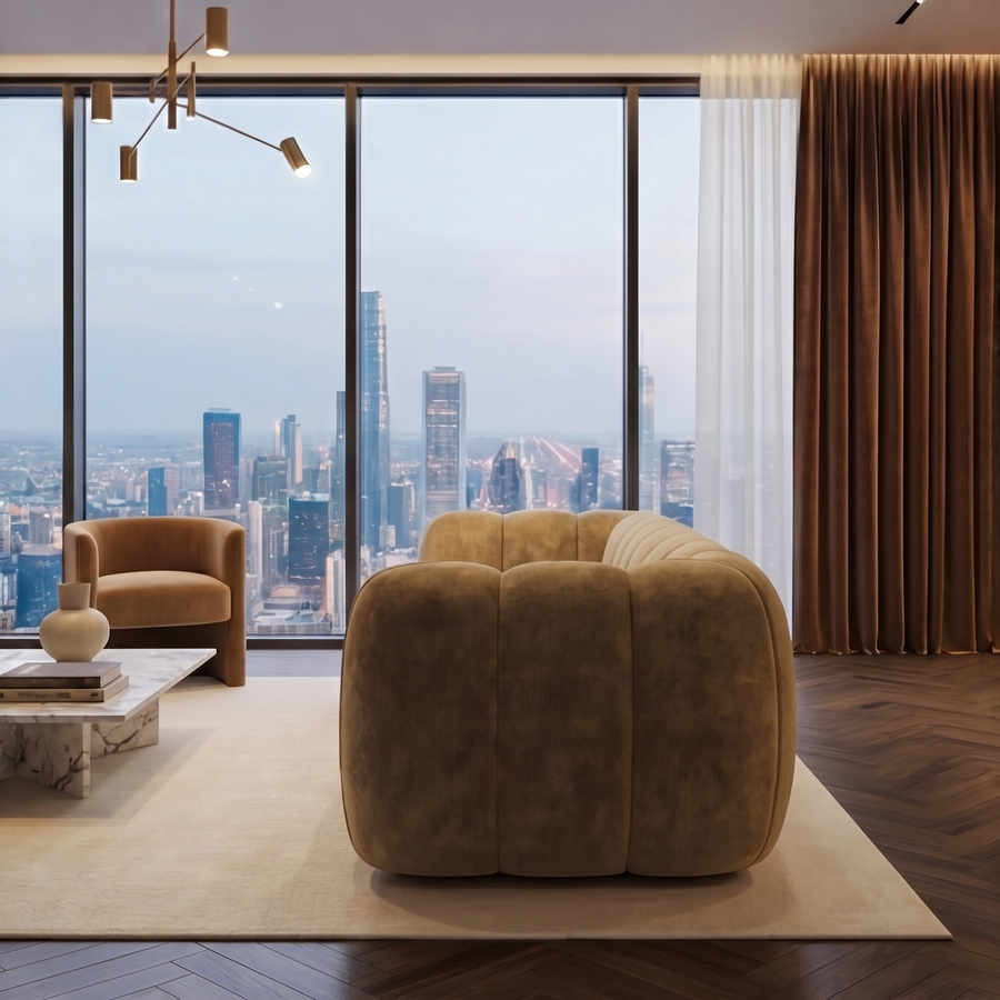 Bliss Corduroy Sofa