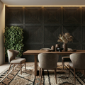 Hyde Modern Grooved Wall Panel