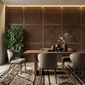 Hyde Modern Grooved Wall Panel