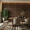 Hyde Modern Grooved Wall Panel