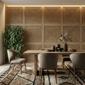 Hyde Modern Grooved Wall Panel