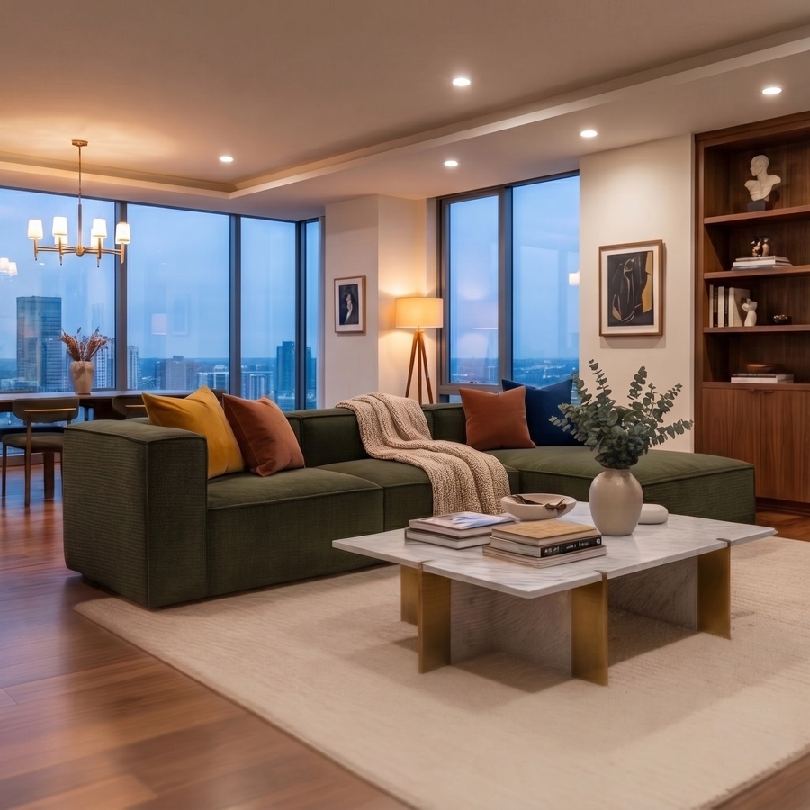 Riviera Corduroy Sofa