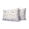 Christmas Gold Floral & Leaf Berries Duvet Cover Set