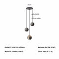 Sphered Cement Pendant Light