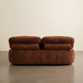 Cashmere Textured Fabric Sofa