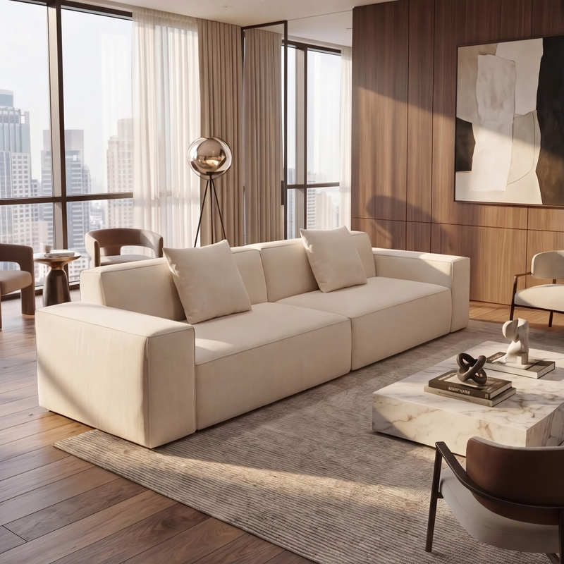 Atelier Bouclé Sofa