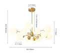 Bubble Melanie Chandelier