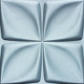 Floral Square 3D Leather Wall Panel