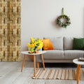 Brickwork Wood Mosaic Wall Panel