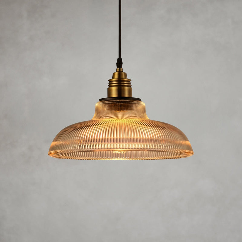 Dolce Vintage Glass Pendant Light