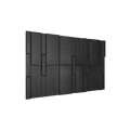 Flux Square 3D Leather Wall Panel