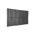 Flux Square 3D Leather Wall Panel