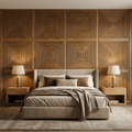 Hyde Modern Grooved Wall Panel