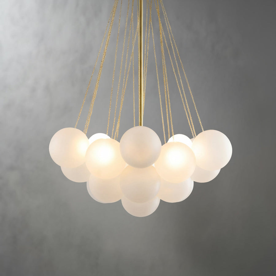 Glass Cloud Chandelier