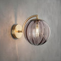 Gusto Round Glass Wall Light