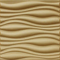 Gnarly Square 3D Leather Wall Panel