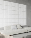 Cubed Vera 3D Leather Wall Panel