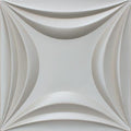 Lily Square 3D Leather Wall Panel