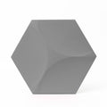 Cubed Hexagon 3D Leather Wall Panel