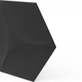 Cubed Hexagon 3D Leather Wall Panel