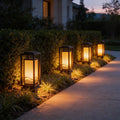 Cage Post Light (Outdoor Solar)