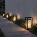 Cage Post Light (Outdoor Solar)