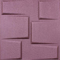 Rubik Square 3D Leather Wall Panel