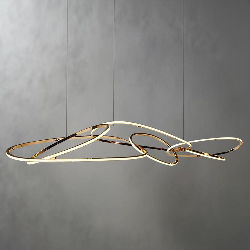 Rings Art Chandelier