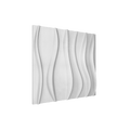 River Square 3D Leather Wall Panel