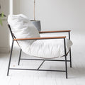 Japanese Down Filled Feather Lounge Chair