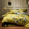 Tranquility Yellow Pillowcase Set (Long-staple Sateen Cotton)
