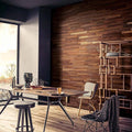 Hori 3D Wood Wall Panel - Brown Tones (Set of 4 or 12)