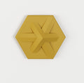 Asterisk Hexagon 3D Leather Wall Panel