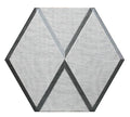 Diamond Tile Hexagon 3D Leather Wall Panel