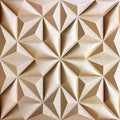 Spear Square 3D Leather Wall Panel