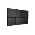 Ubiquitous Square 3D Leather Wall Panel