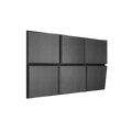 Ubiquitous Square 3D Leather Wall Panel