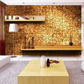 Rimmed Penny Wood Mosaic Wall Panel