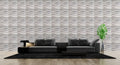 Back Wave PVC Wall Panel (Set of 12)
