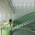 Ripple Square 3D Leather Wall Panel