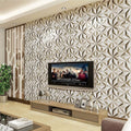 Spear Square 3D Leather Wall Panel