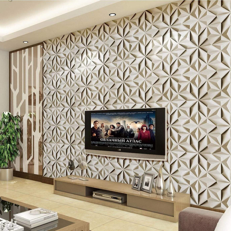 Spear Square 3D Leather Wall Panel