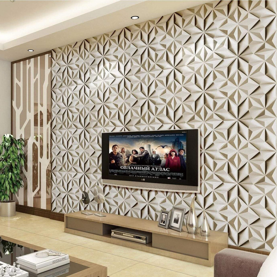 Spear Square 3D Leather Wall Panel